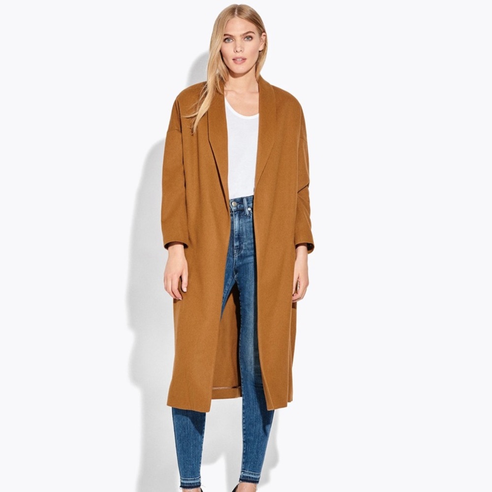 AYR Robe Coat in Cinnamon